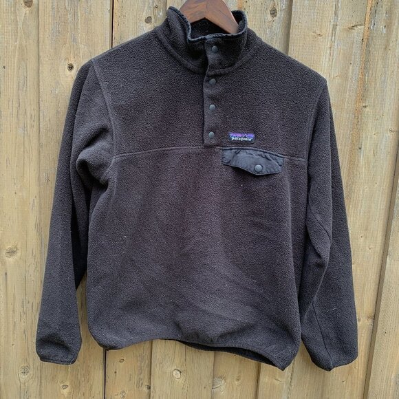 Patagonia Synchilla Snap T Fleece Button Up Small - Picture 2 of 7